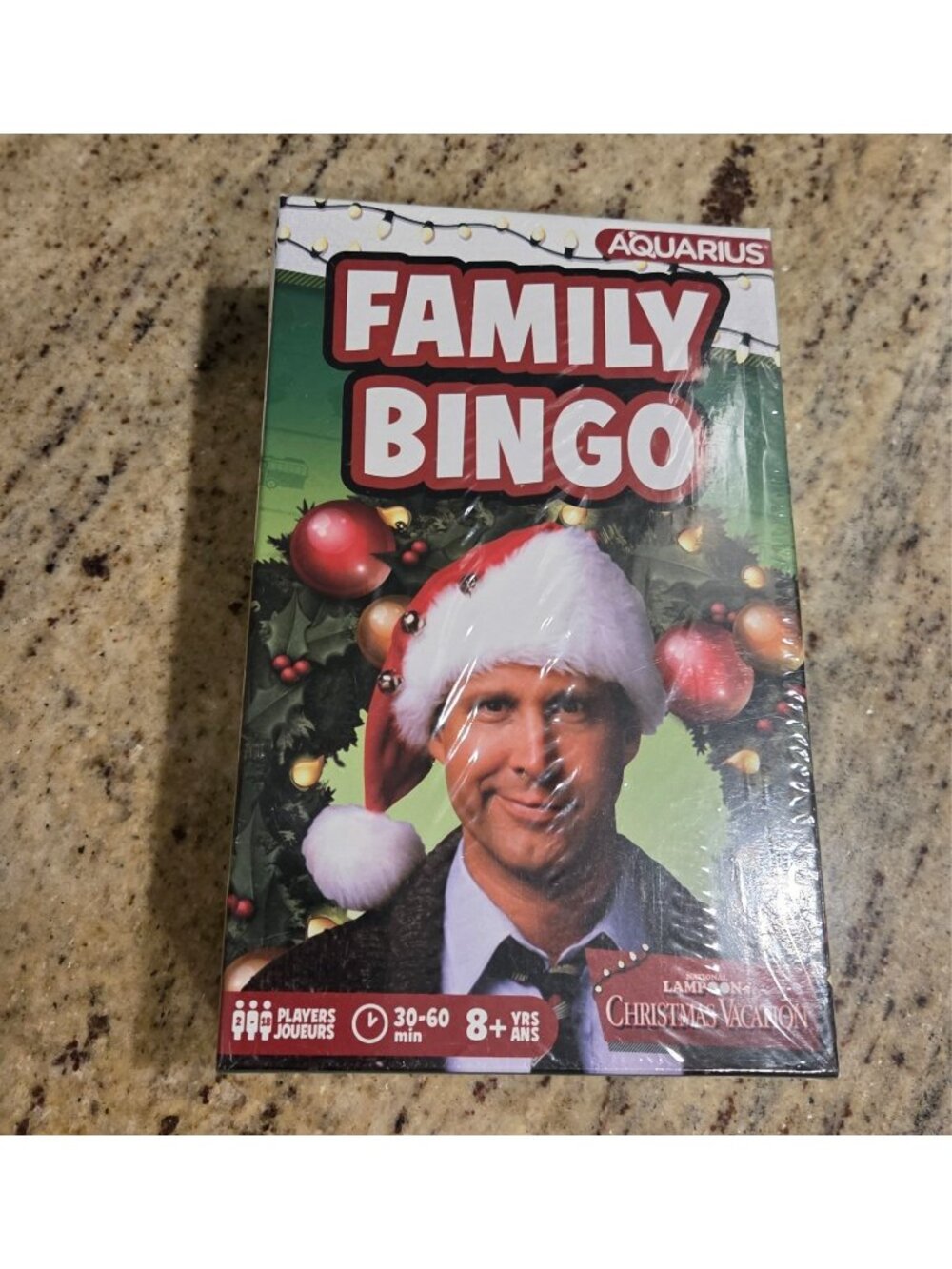 National Lampoons Christmas Vacation Family Bingo New & Sealed Chevy Chase